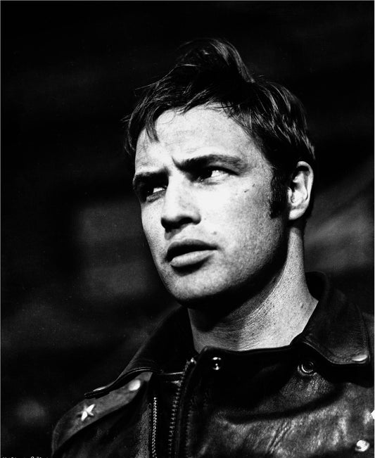 Marlon Brando Dramatic Closeup