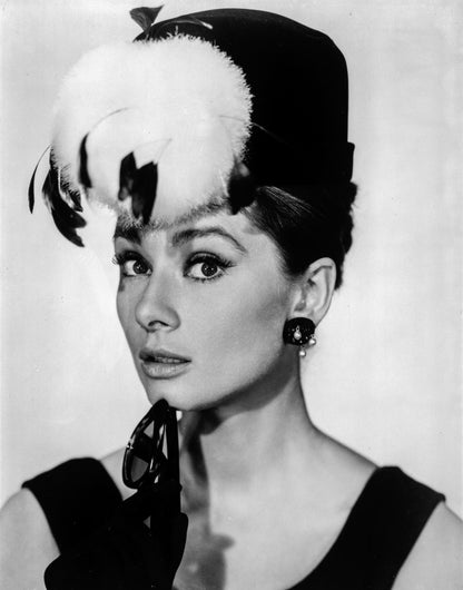 Audrey Hepburn Breakfast at Tiffany's Feather Hat