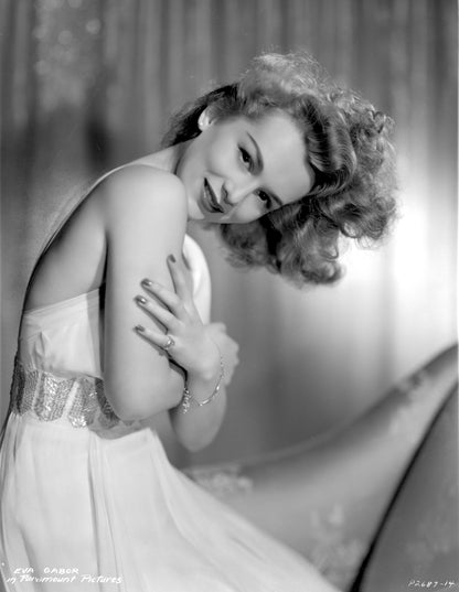 Eva Gabor Glamour Portrait