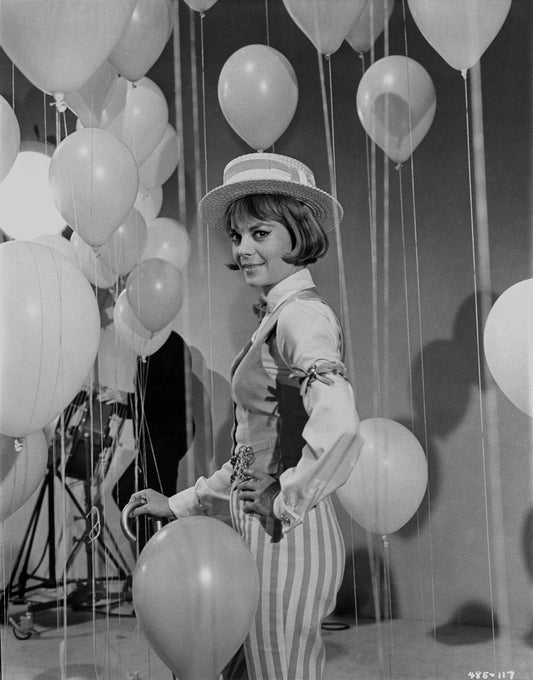 Natalie Wood with Balloons