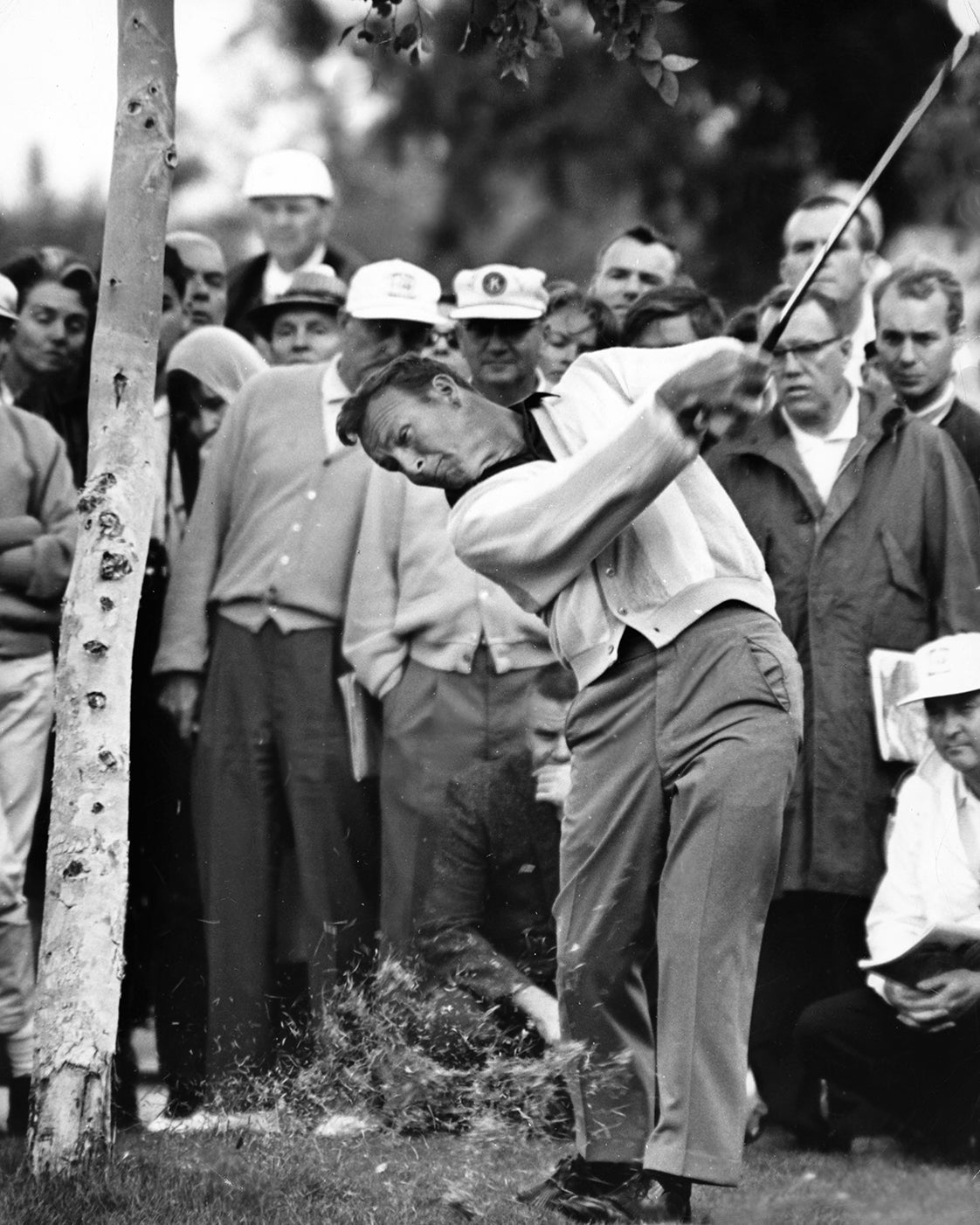 Arnold Palmer Taking a Swing