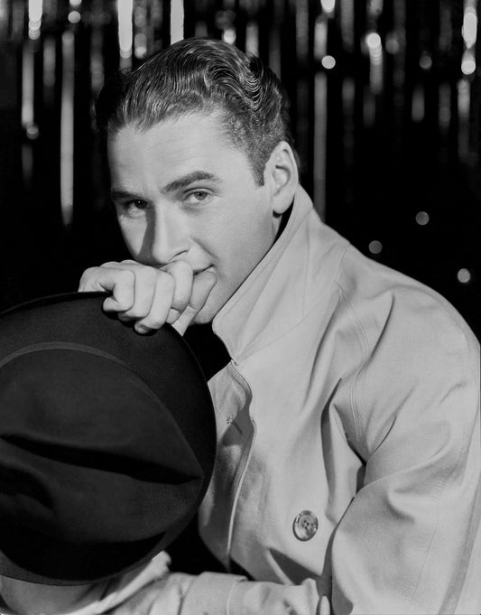 Errol Flynn Posed with Hat