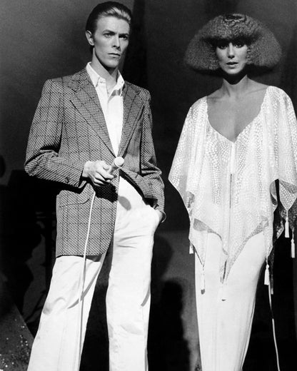 David Bowie and Cher: Fashion Icons of the Age