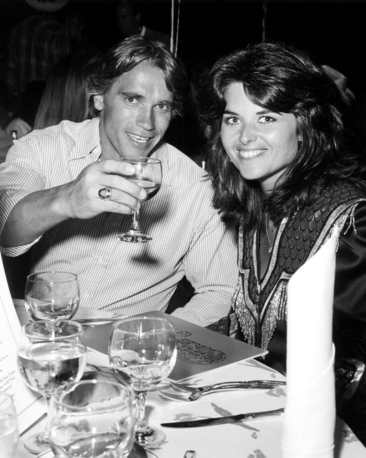 Arnold Schwarzenegger and Maria Shriver at the 30th Annual Boomtown Party