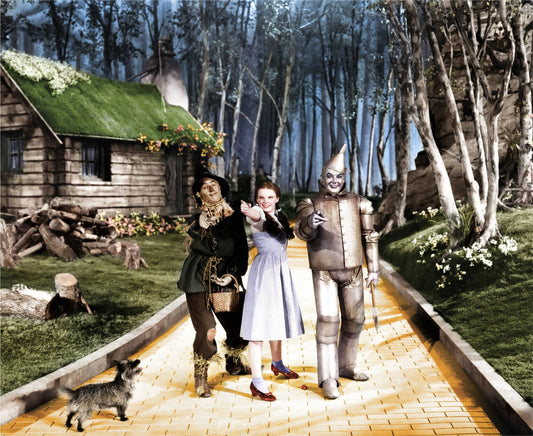 Wizard of Oz the "Yellow Brick Road"