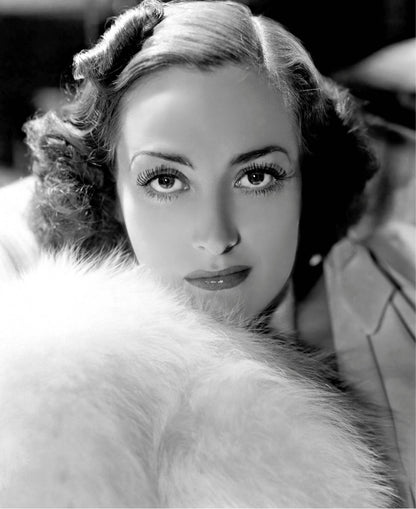 Young Joan Crawford in Fur