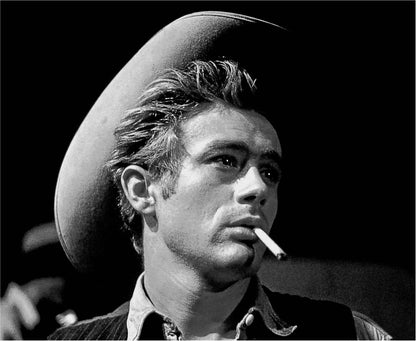 James Dean Smoking in "Giant"