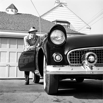 Frank Sinatra Leaning on Thunderbird