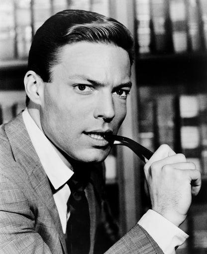 Richard Chamberlain with Pipe