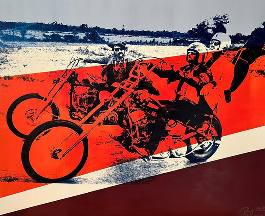 Easy Rider Bike Scene - Peter Tunney Signed