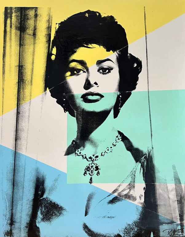 Sophia Loren in "Houseboat" - Peter Tunney Signed