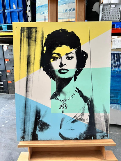 Sophia Loren in "Houseboat" - Peter Tunney Signed