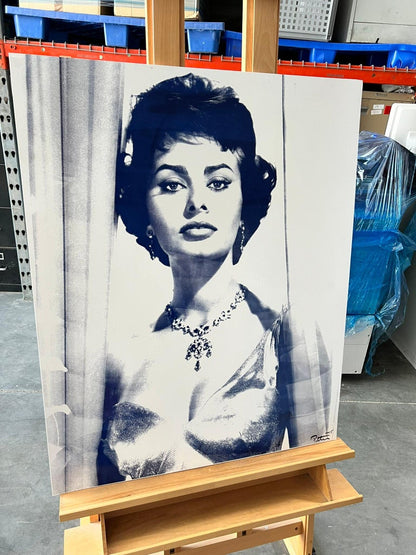 Sophia Loren in "Houseboat" - Peter Tunney Signed