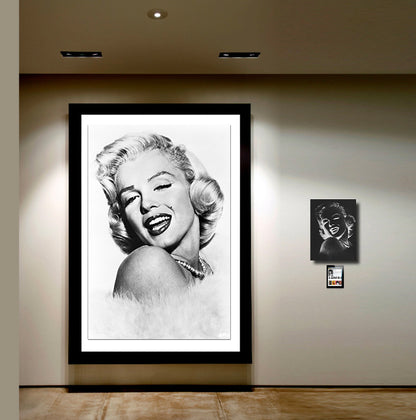 Marilyn Monroe - Photograph and Vintage Large Format Negative