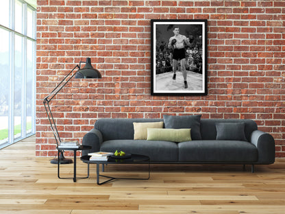 Erroll Flynn Posed in Boxing Ring