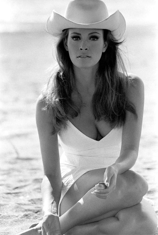 Raquel Welch on the Shore - The Lost Photoshoot